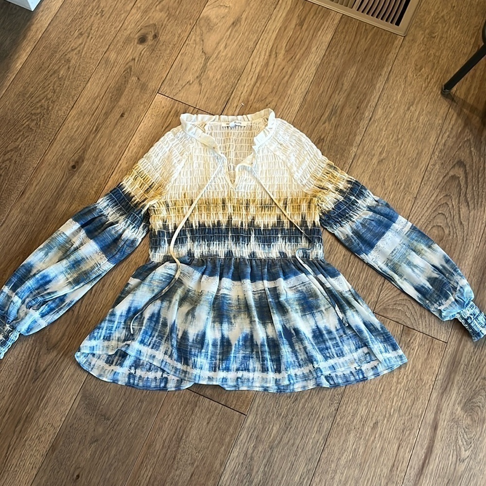 ROSE & OLIVE | peasant blouse, size small